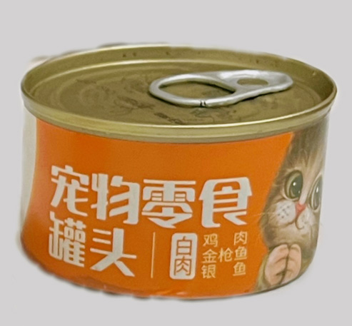 雞肉金槍魚(yú)&銀魚(yú) 白肉貓用罐頭