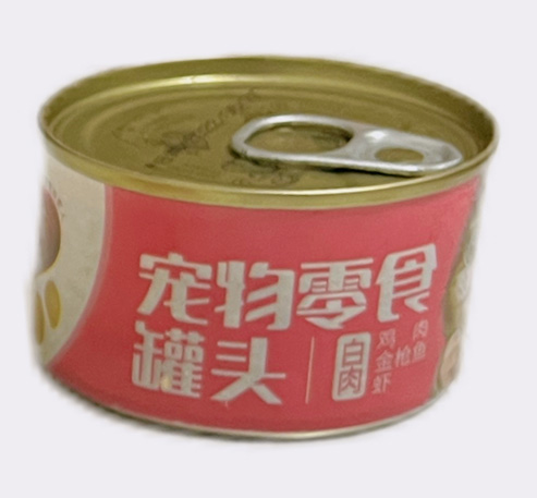 雞肉金槍魚(yú)&蝦 白肉貓用罐頭